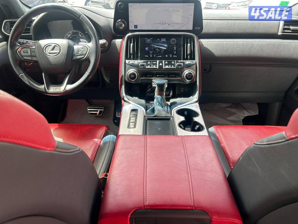 لكزس F.SPORT LX600 twin turbo.V6 موديل 2022  ماشى 71.000 k.m6