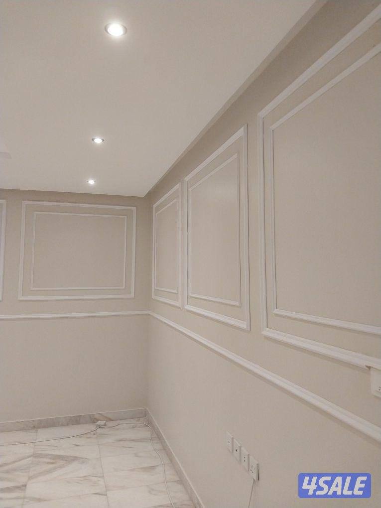 ديكور جبس بورد اسقف قواطع بارتيشن جبس بورد اصباغ بديل خشب3