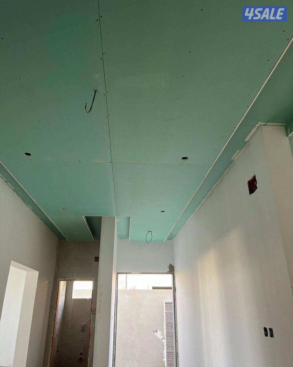 ديكور جبس بورد اسقف قواطع بارتيشن جبس بورد اصباغ بديل خشب5