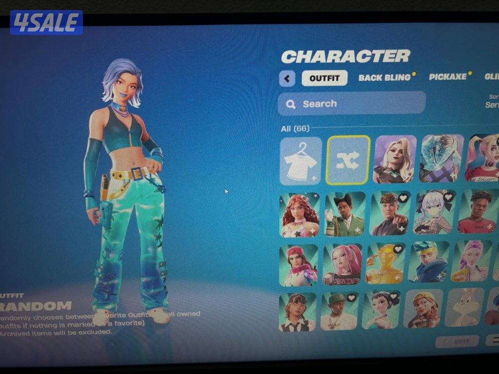 حساب فورتنايت للبيع | ٦٦ شخصية    Fortnite Account For Sale | 66 Skins0