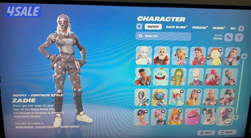 حساب فورتنايت للبيع | ٦٦ شخصية    Fortnite Account For Sale | 66 Skins2