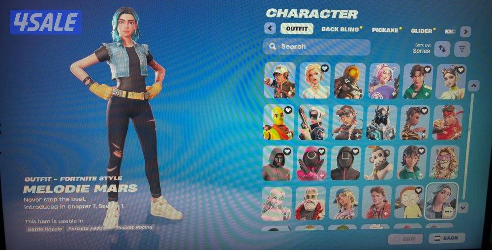 حساب فورتنايت للبيع | ٦٦ شخصية    Fortnite Account For Sale | 66 Skins5
