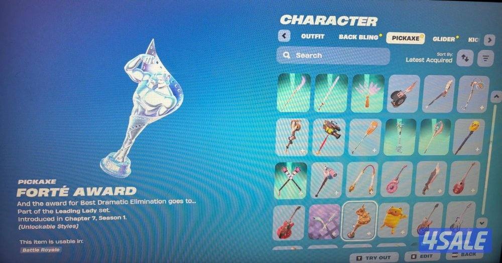 حساب فورتنايت للبيع | ٦٦ شخصية    Fortnite Account For Sale | 66 Skins7