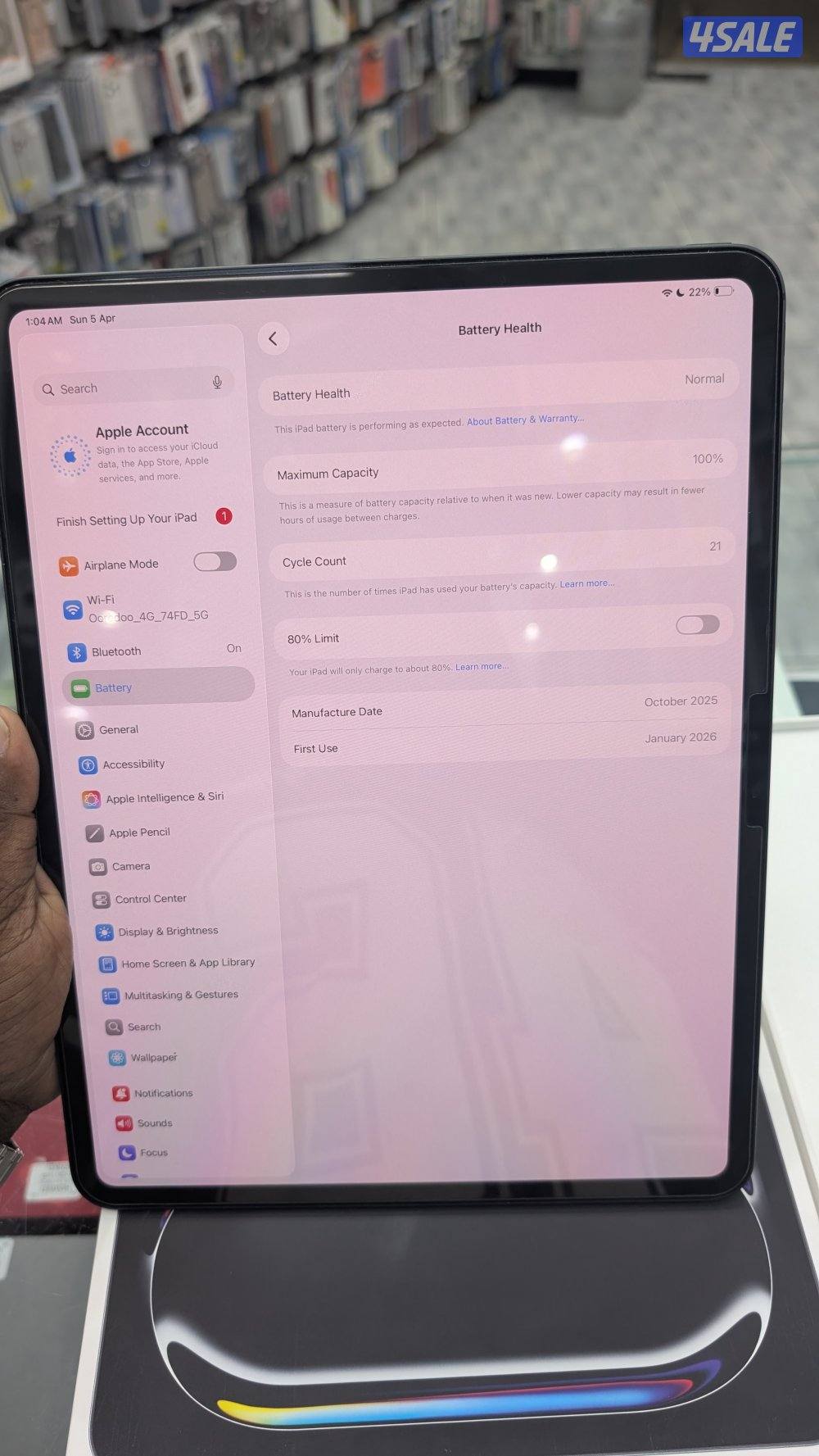 Apple Ipad pro M5 (13 inch)3