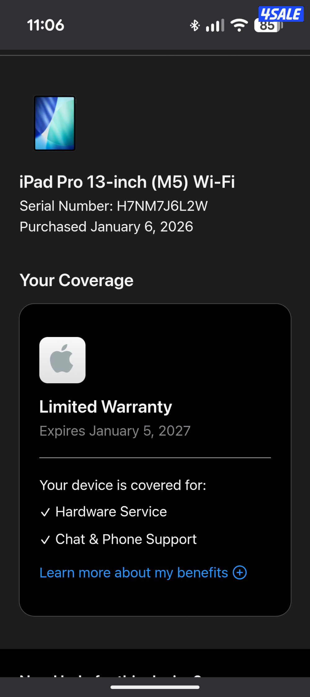 Apple Ipad pro M5 (13 inch)10