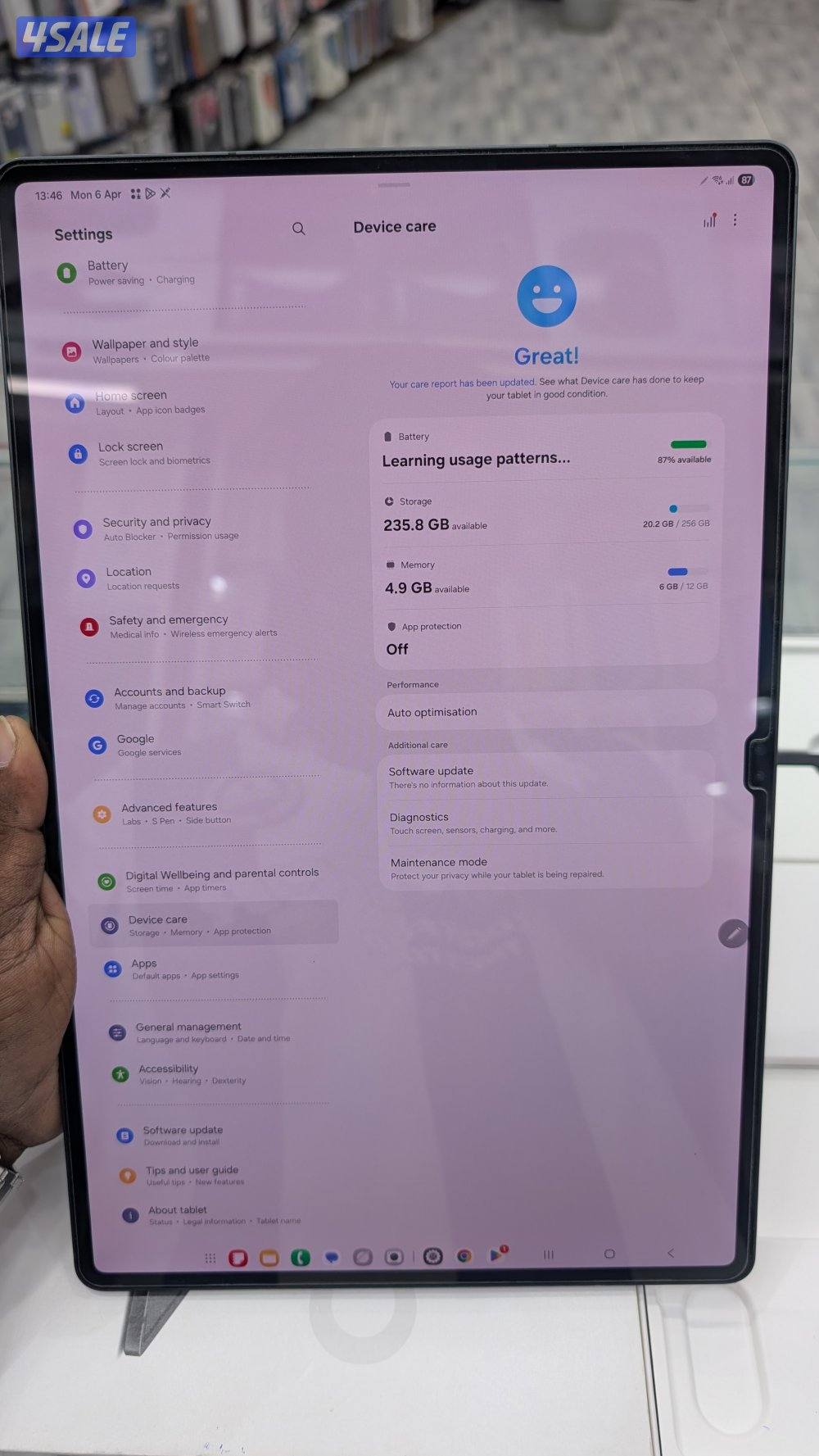 Samsung galaxy tab S9 ultra 5G3