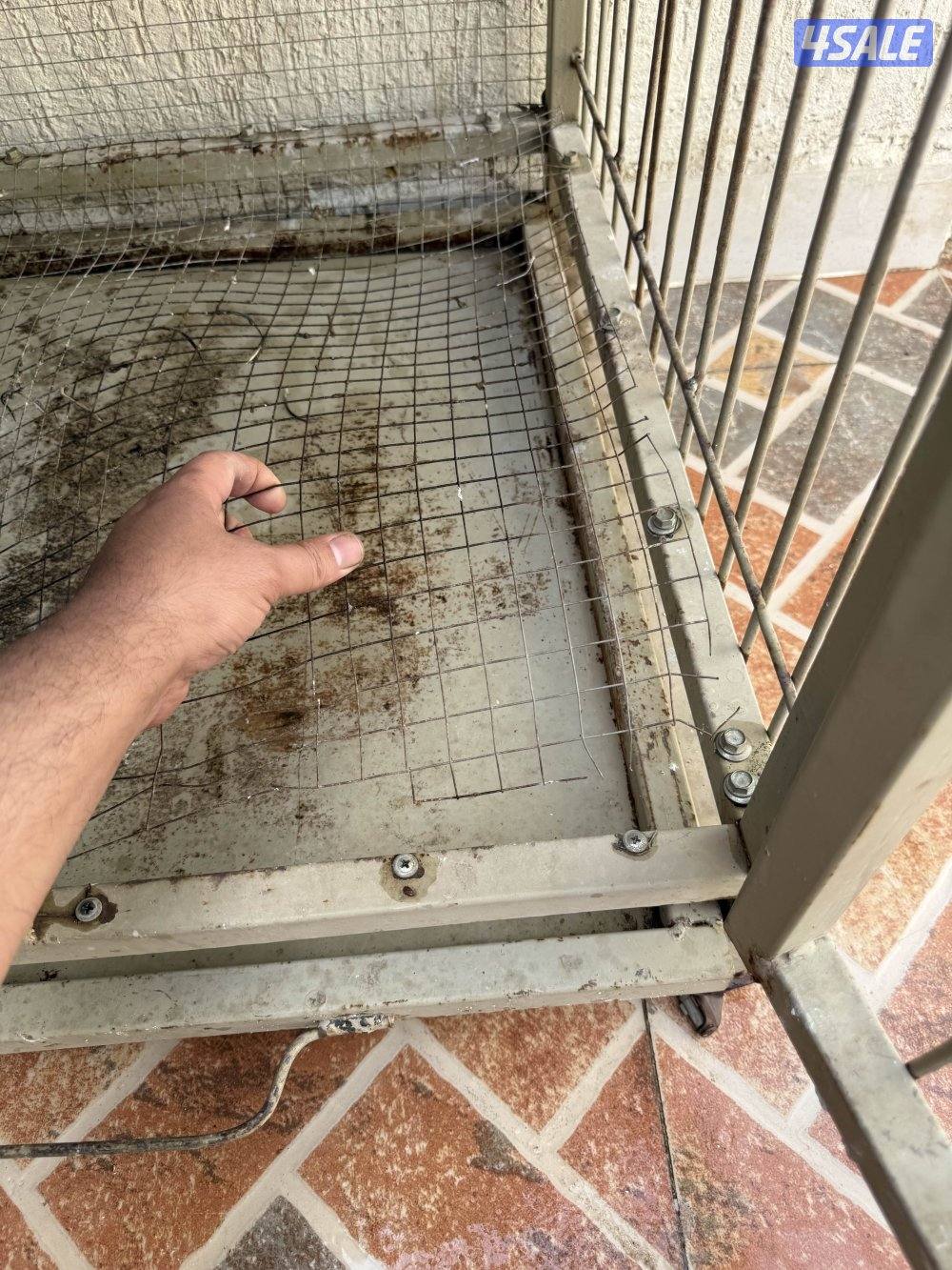 قفص خانات ام ٦ درج سحاب لكل خانه أقفاص1