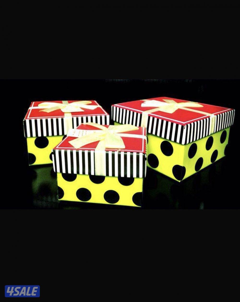 Gift boxes للبيع بكس حديه7