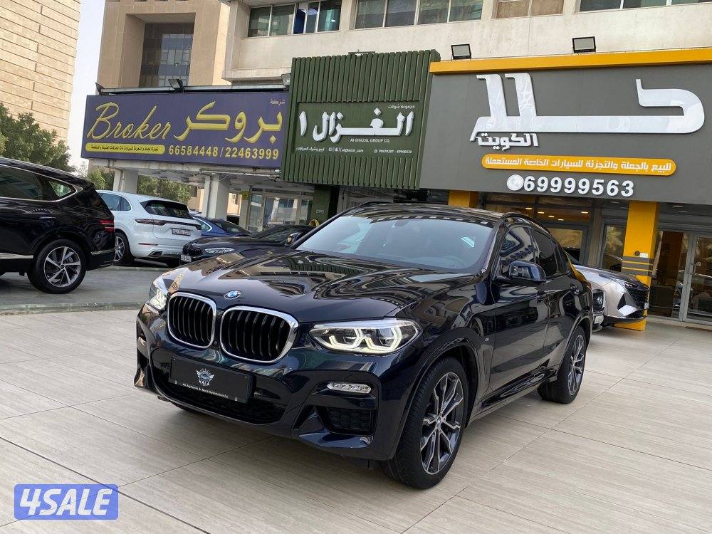 بي ام دبليو X4 kit M موديل 2021 عداد 21 الف كيلو فقط صبغ الوكاله0