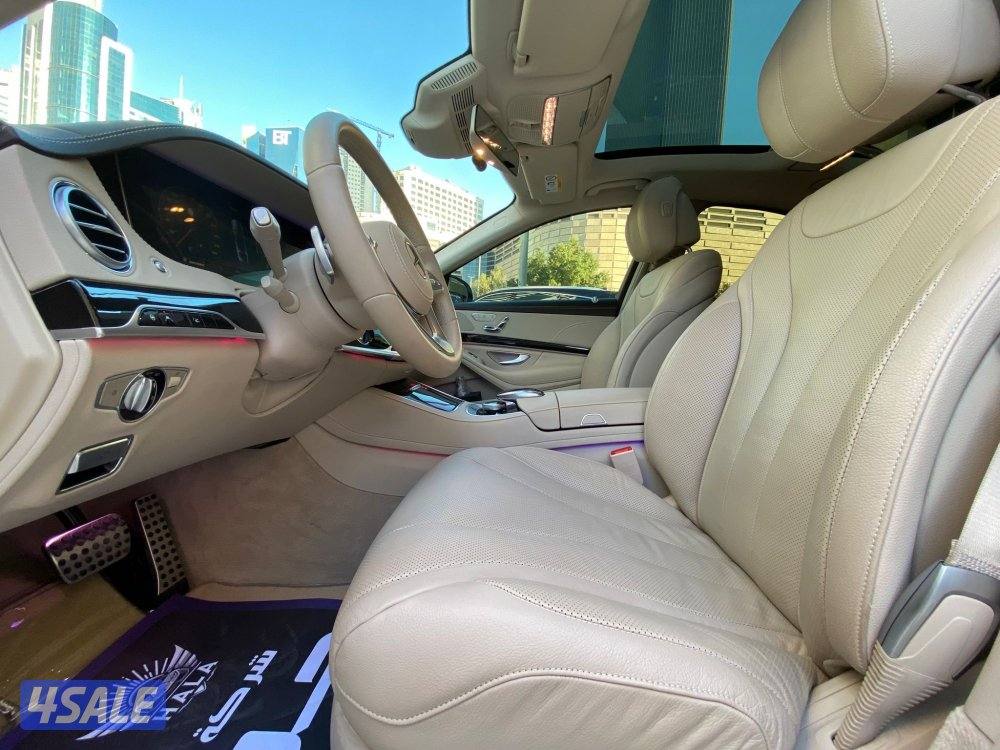 مرسيدس S450 موديل 2020 عداد 22 الف كيلو فقط سيرفس منتظم صبغ الوكاله5