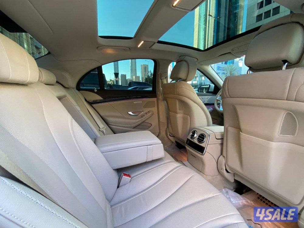مرسيدس S450 موديل 2020 عداد 22 الف كيلو فقط سيرفس منتظم صبغ الوكاله7