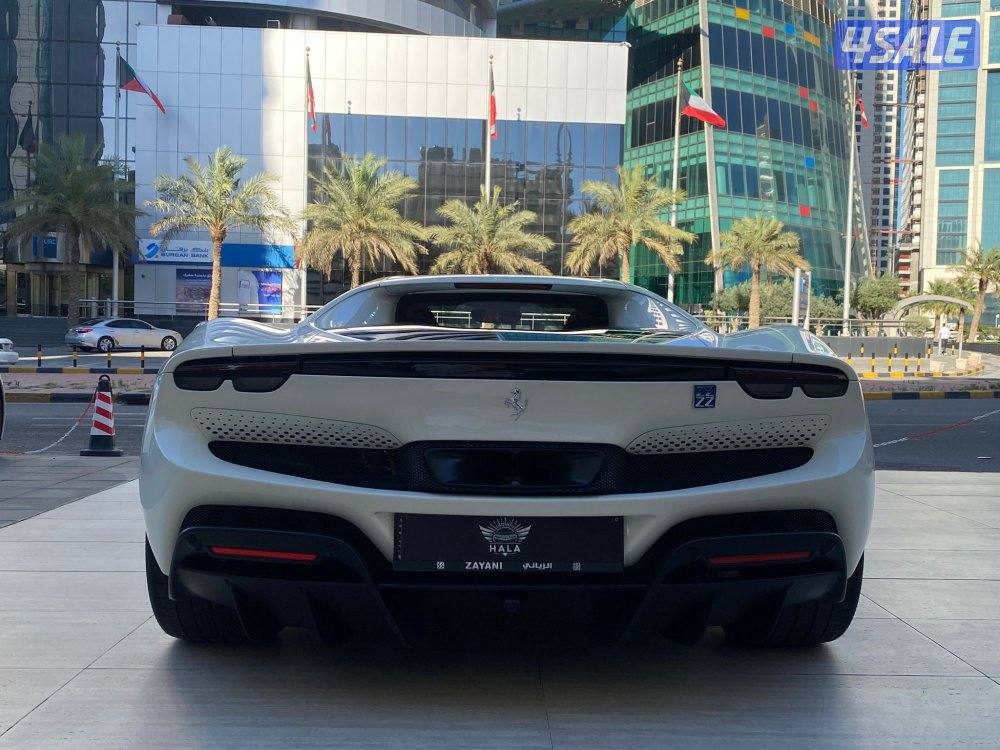 فيراري GTB 296 موديل 2023 عداد 5 الف كيلو فقط تحت الكفاله صبغ الوكاله3