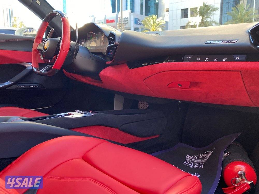 فيراري GTB 296 موديل 2023 عداد 5 الف كيلو فقط تحت الكفاله صبغ الوكاله5