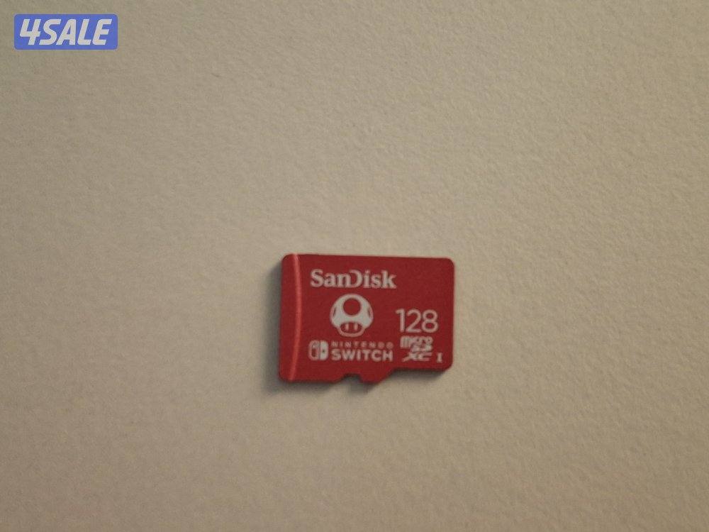 Nintendo Switch Bundle + Smash Bros + Crash | 128GB Card| Excellent7