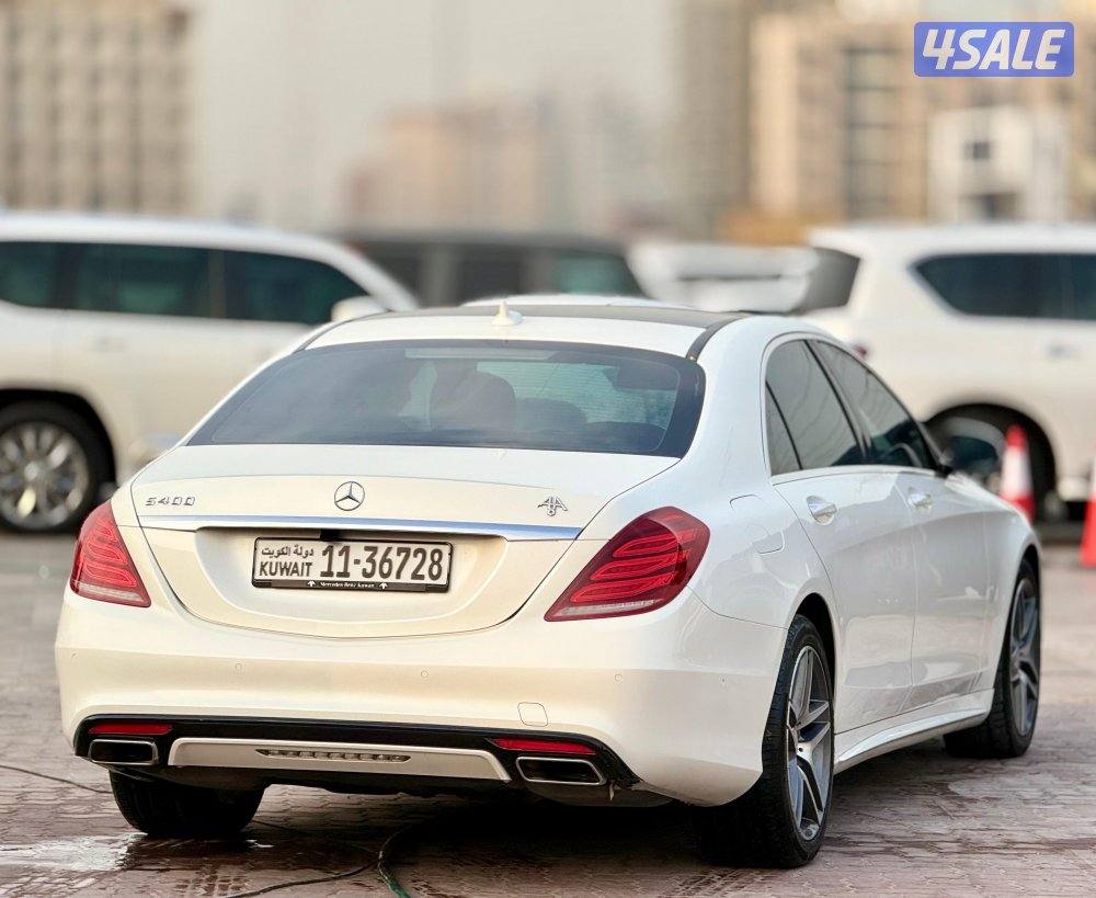 مرسيدس S400 وارد الوكالـه 2014 صبغ الوكالـه3