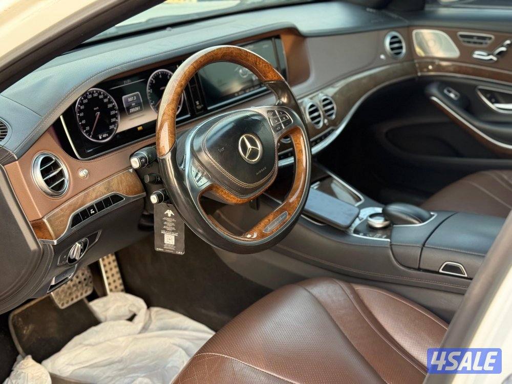 مرسيدس S400 وارد الوكالـه 2014 صبغ الوكالـه4