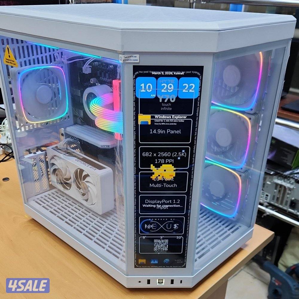 للبيع بي سي جيمنق وشاشات وكيبورد وموس بأرخص الاسعار7