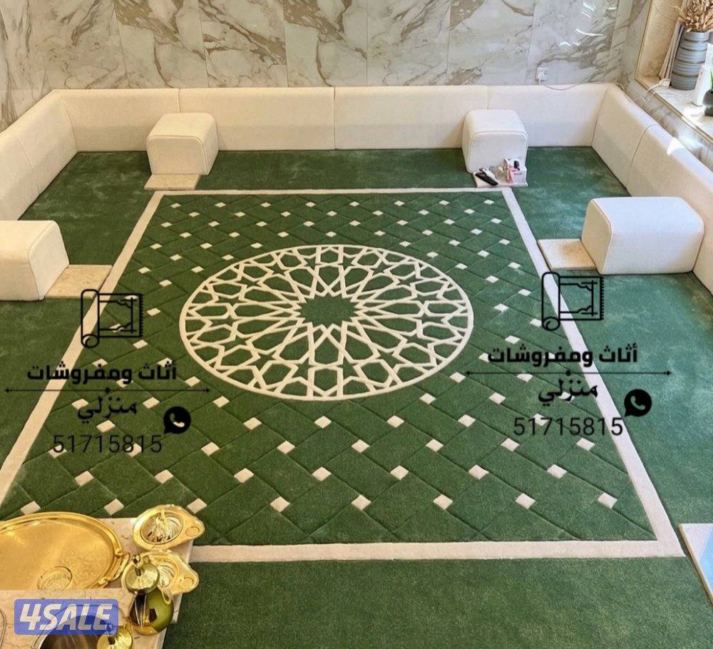 تركيب سجاد تركي يوجد جميع الالوان والسماكات + تفصال مساند ظهر + نقشات2