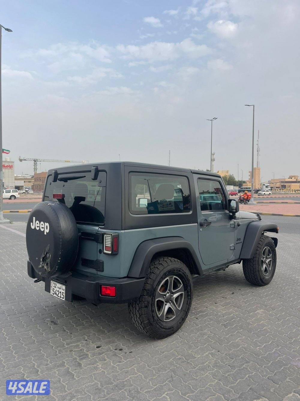 رانجلر موديل 2014 عداد 310 فحص قير مكينه شاصي مو جيد عداد 3101