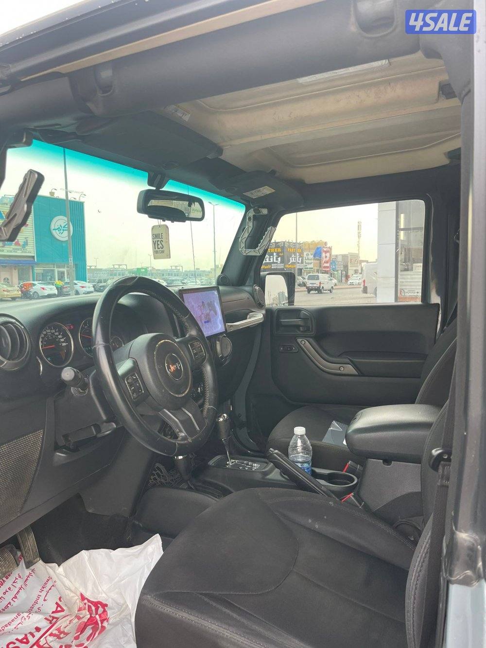 رانجلر موديل 2014 عداد 310 فحص قير مكينه شاصي مو جيد عداد 3104