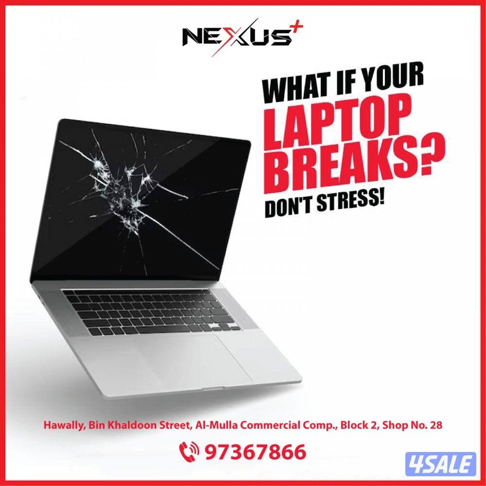 repair all kind of laptop/ نقوم بإصلاح جميع أنواع أجهزة الاب توب1