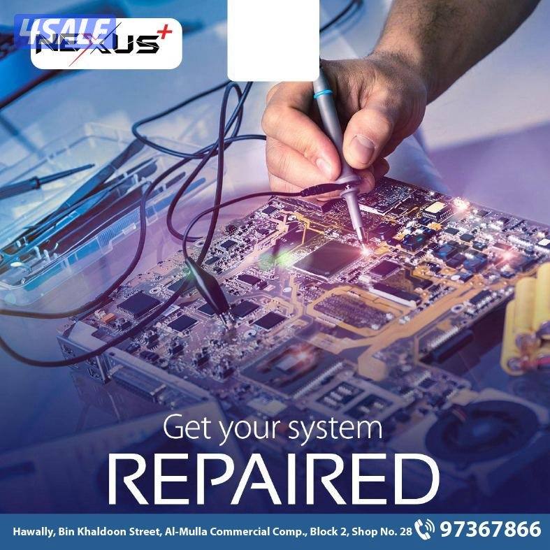 repair all kind of laptop/ نقوم بإصلاح جميع أنواع أجهزة الاب توب7