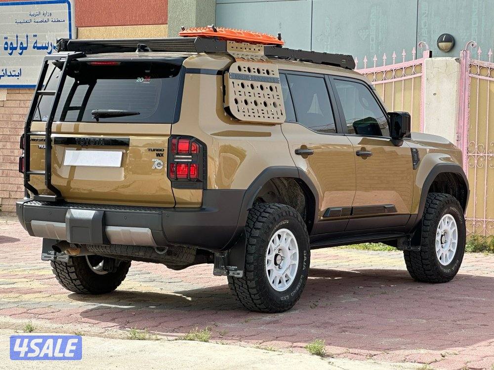 برادو WX First Edition موديل 2024 ماشي 39 الف تحت الكفالة صبغ الوكالة5