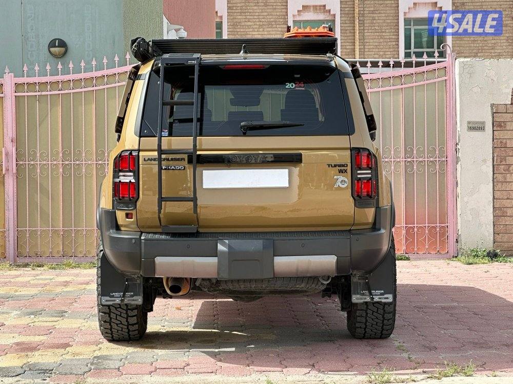 برادو WX First Edition موديل 2024 ماشي 39 الف تحت الكفالة صبغ الوكالة7