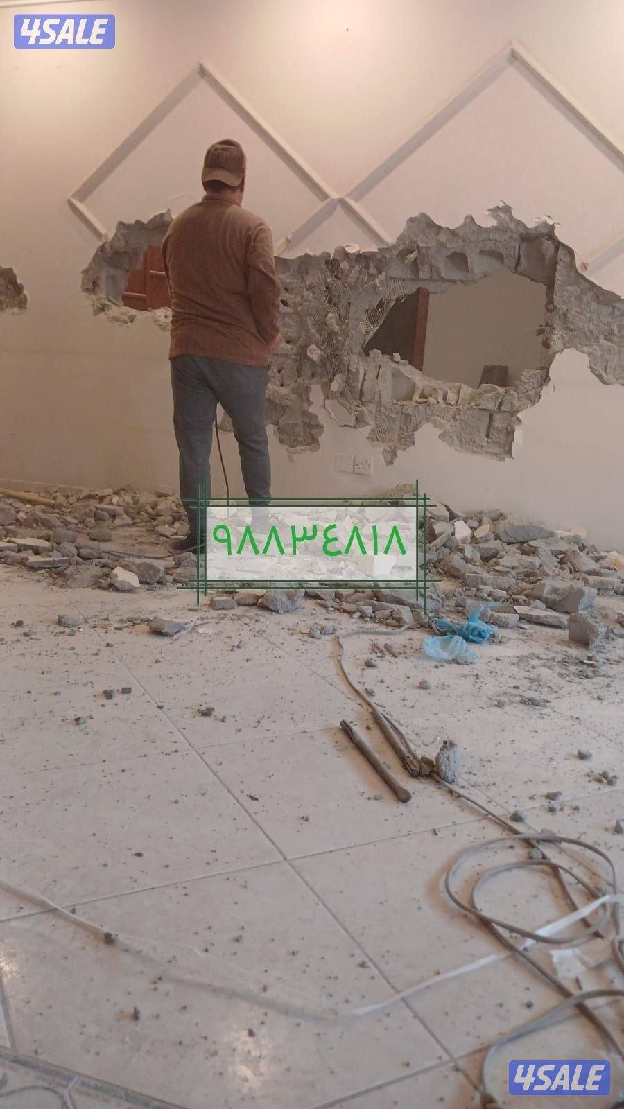 ، بناء مساح سجما  تكسير ابواب وتكسير سيراميك جميع مستلزمات المعمار صبغ0