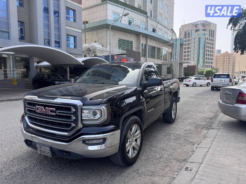 للبيع جي ام سي سييرا دبل قير موديل2017 شرط الفحص1