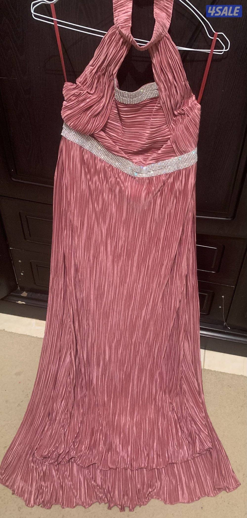 للبيع فستان سهره زهري ناعم1