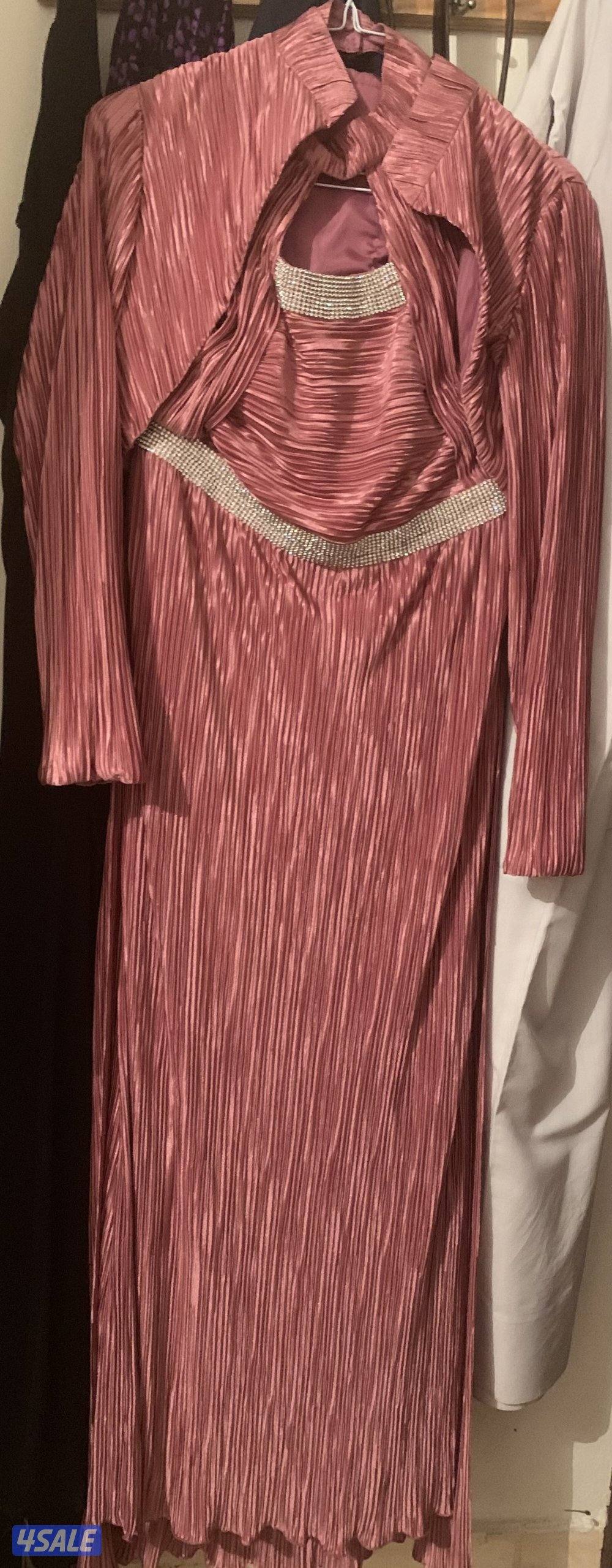 للبيع فستان سهره زهري ناعم4