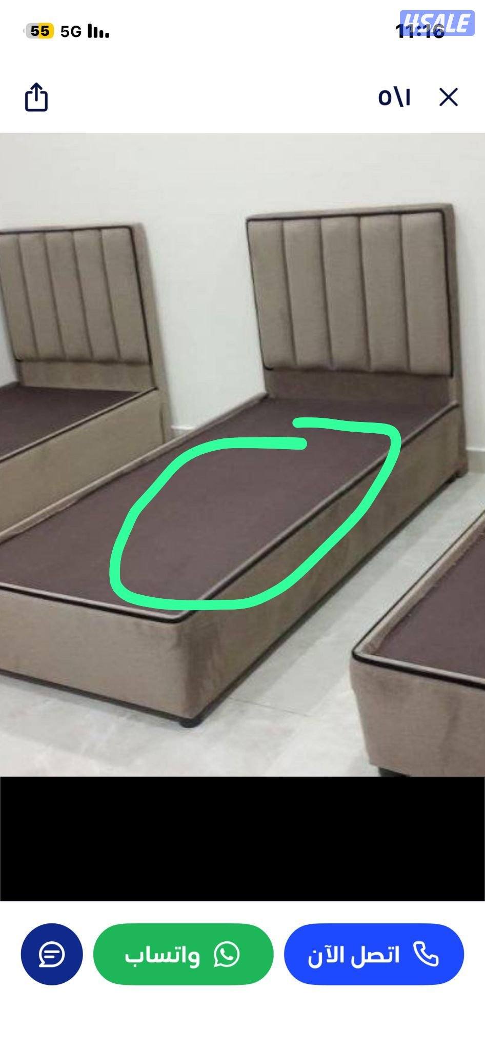 غرف نوم جاهز سراير وفرشات طبيه باقل الأسعار1