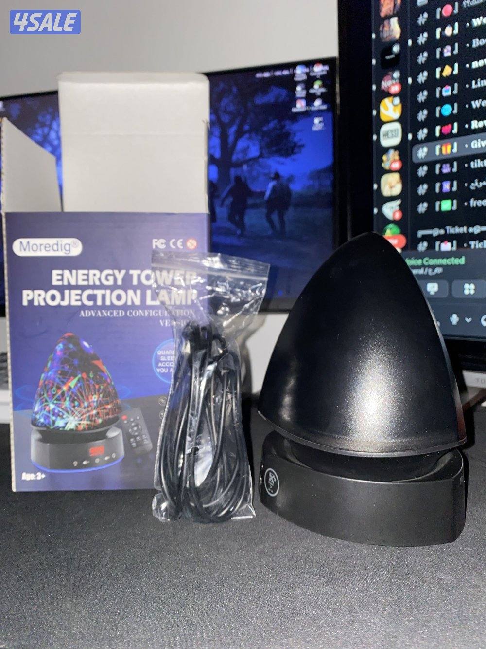 اضائة بروجكتر Moredig + بلوتوث0