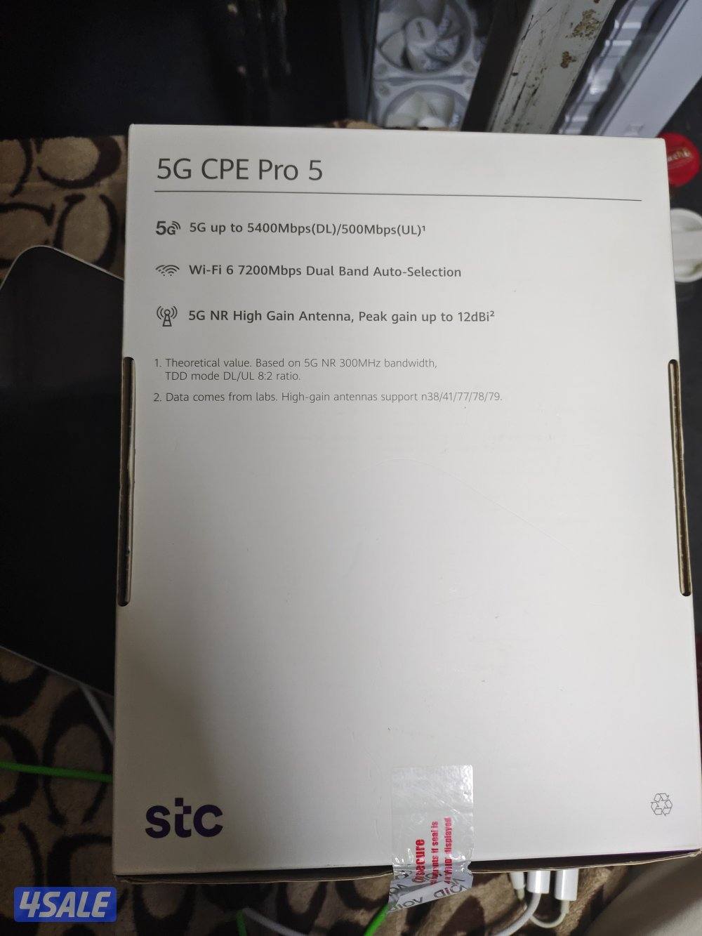 STC CPE 5 Pro 5G 5400Mbps Wifi 6 7200Mbps Router1