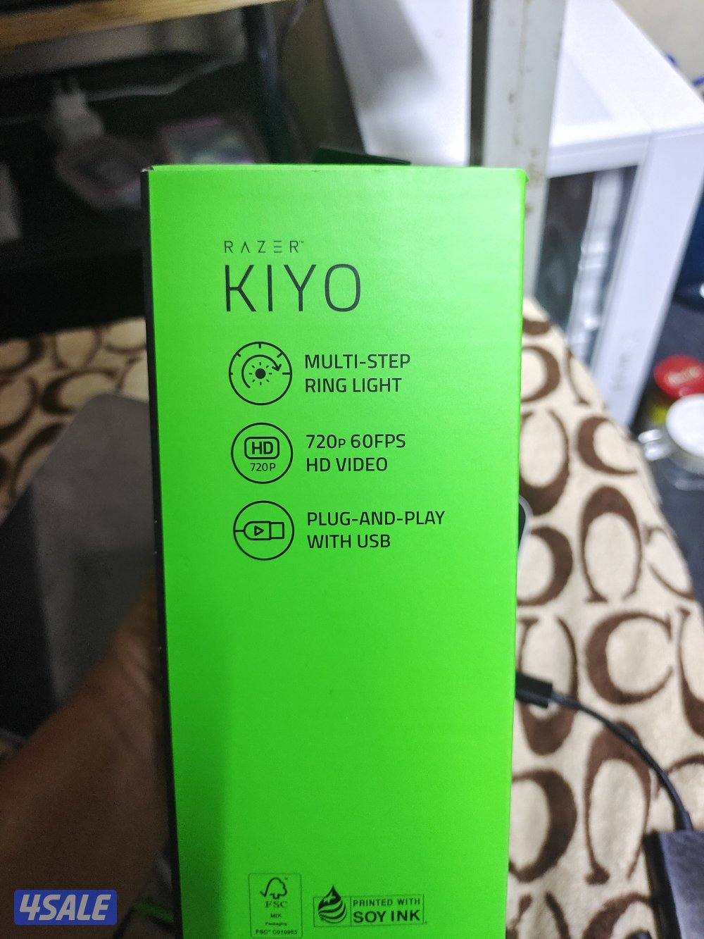 Razer Kiyo 1080p 30Fps 720p 60Fps HD Streaming Web Cam with Ring Light2