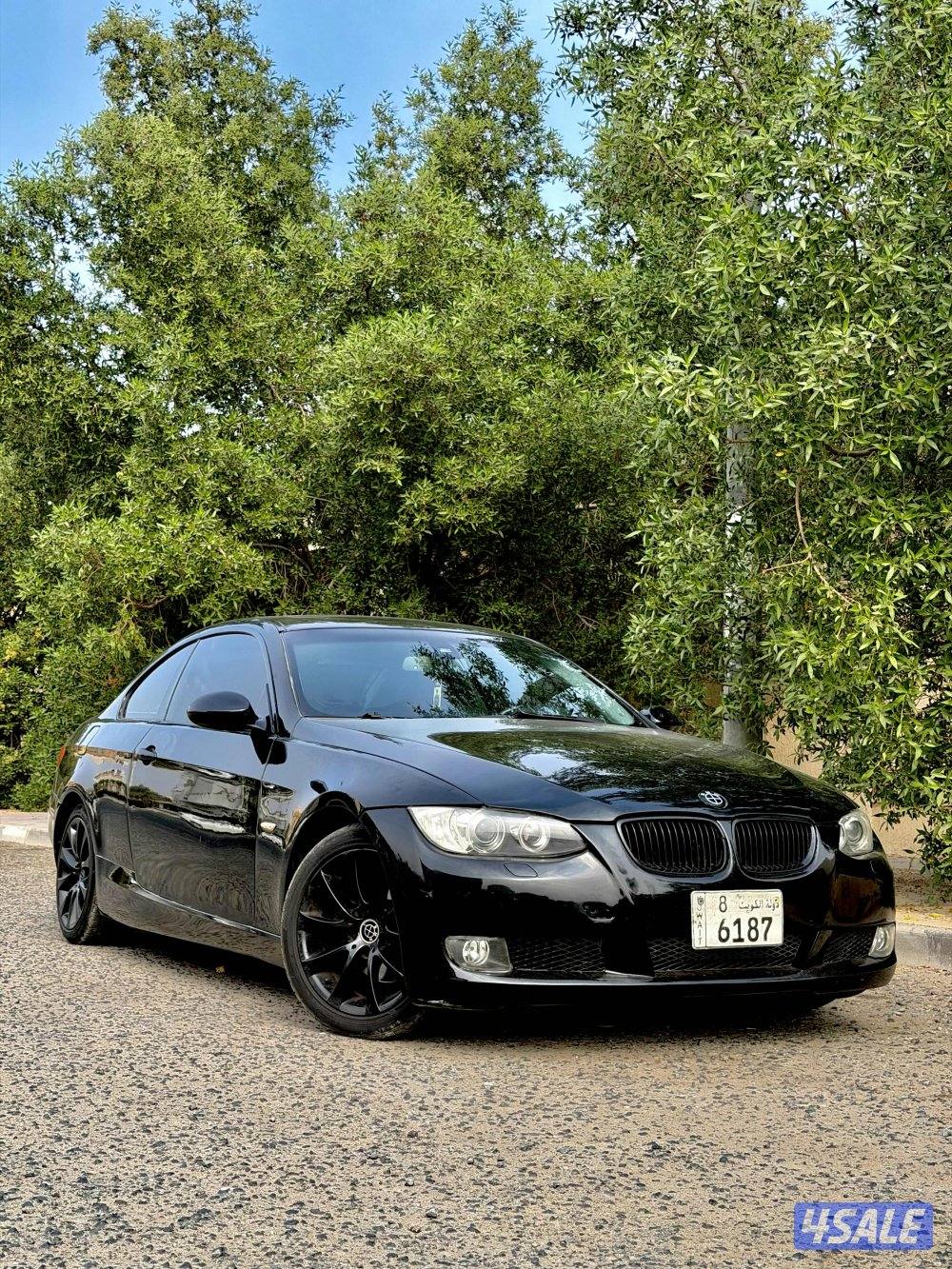BMW 325ci 2008 black color - بي ام دبليو ٢٠٠٨0