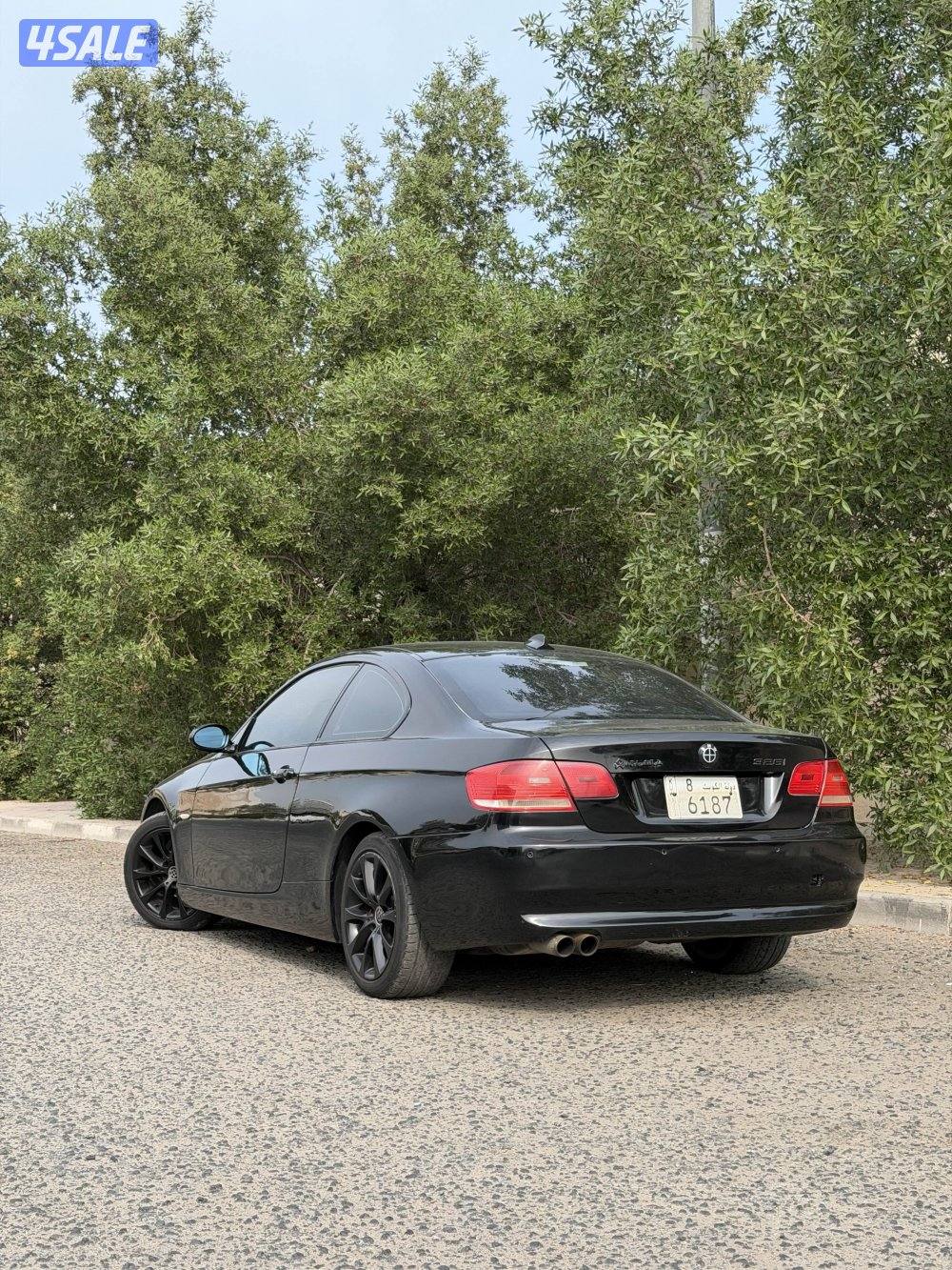 BMW 325ci 2008 black color - بي ام دبليو ٢٠٠٨6