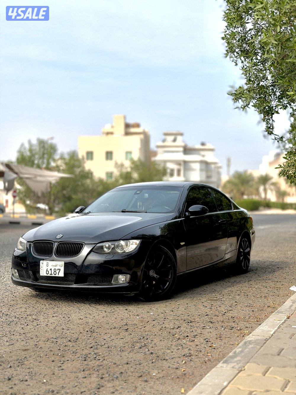 BMW 325ci 2008 black color - بي ام دبليو ٢٠٠٨1