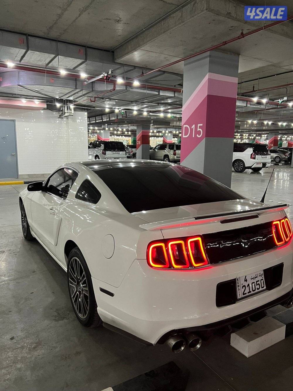 للبيع موستنق 8سلندر قير عادي4