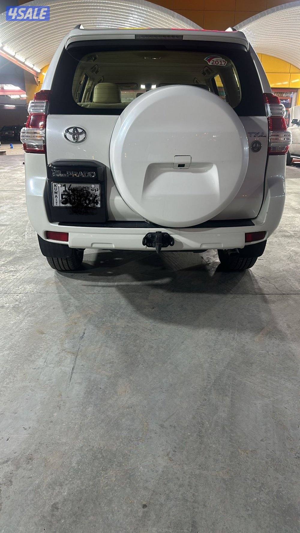 برادو 2017 (صبغ الوكاله) ماشي ٢٠٠شرط الفحص بحاله الوكاله1