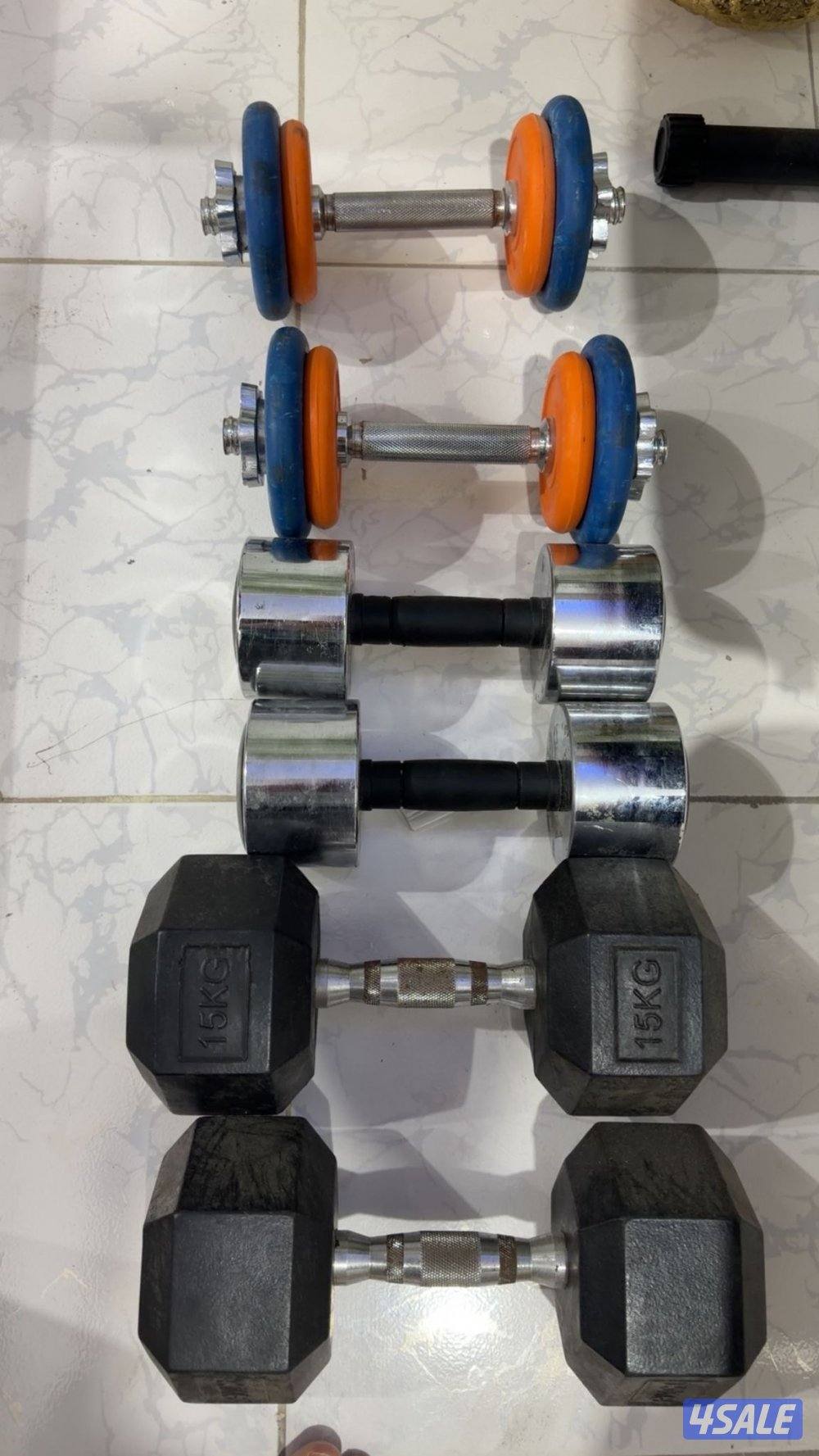 كرسي بنش + دامبل1