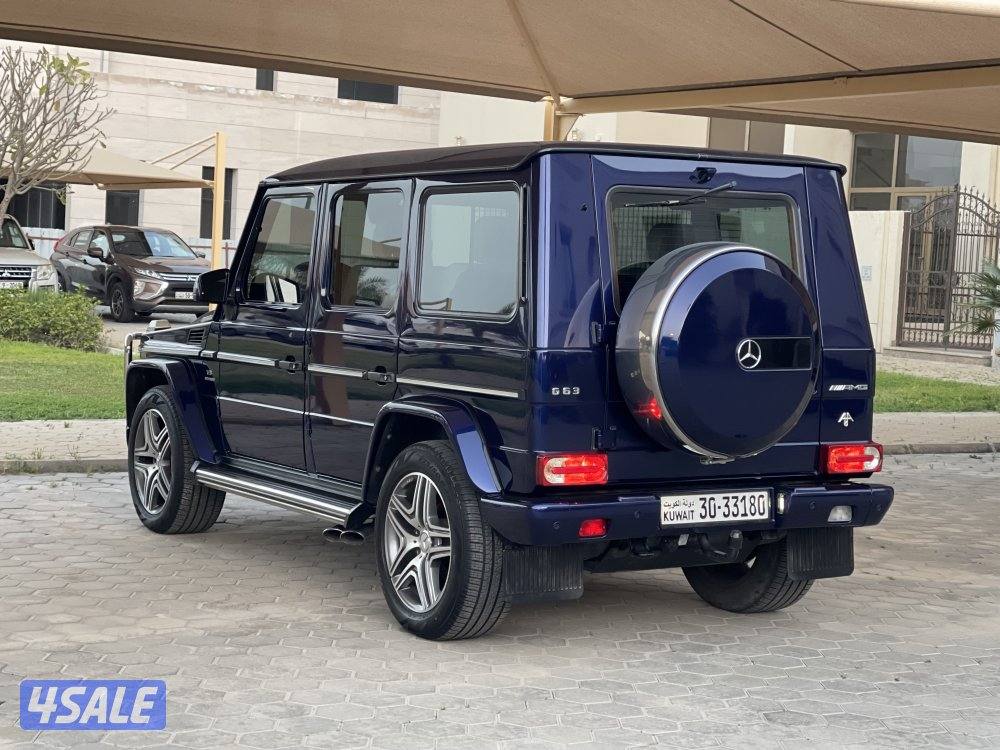 مرسيدس G63 AMG ماشي 92 صبغ وكاله موديل 20145