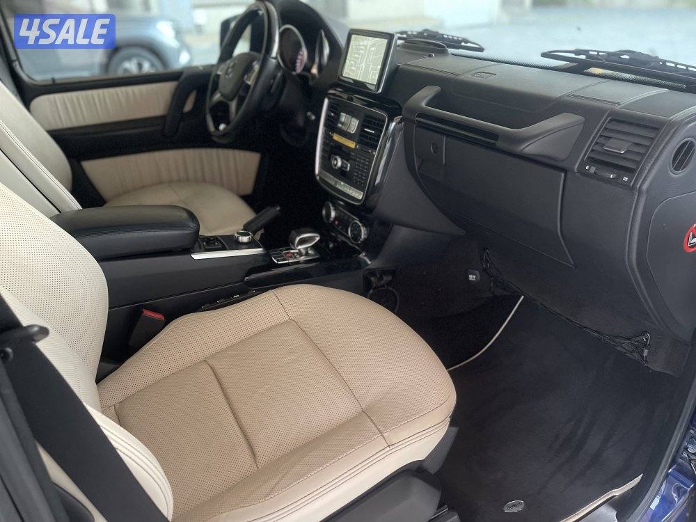 مرسيدس G63 AMG ماشي 92 صبغ وكاله موديل 201410