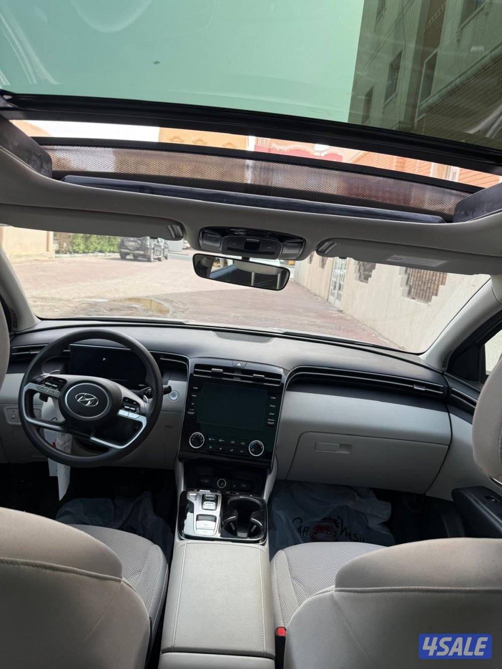 للبيع سيارة توسان موديل 2024 بحالة ممتازة 1600 تربو اعلي فئه7