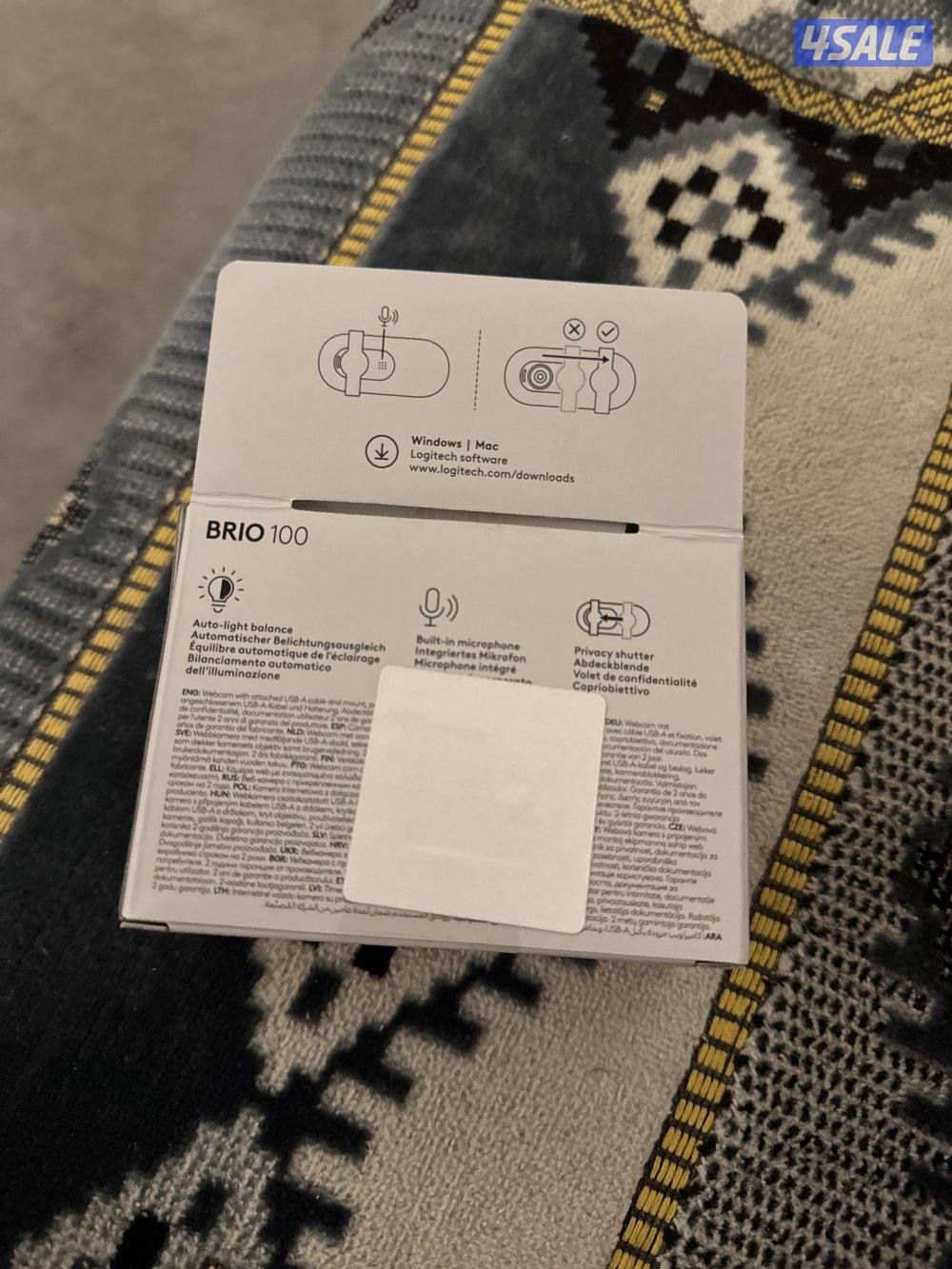 Logitech BRIO 100 Full HD 1080p كاميرا1