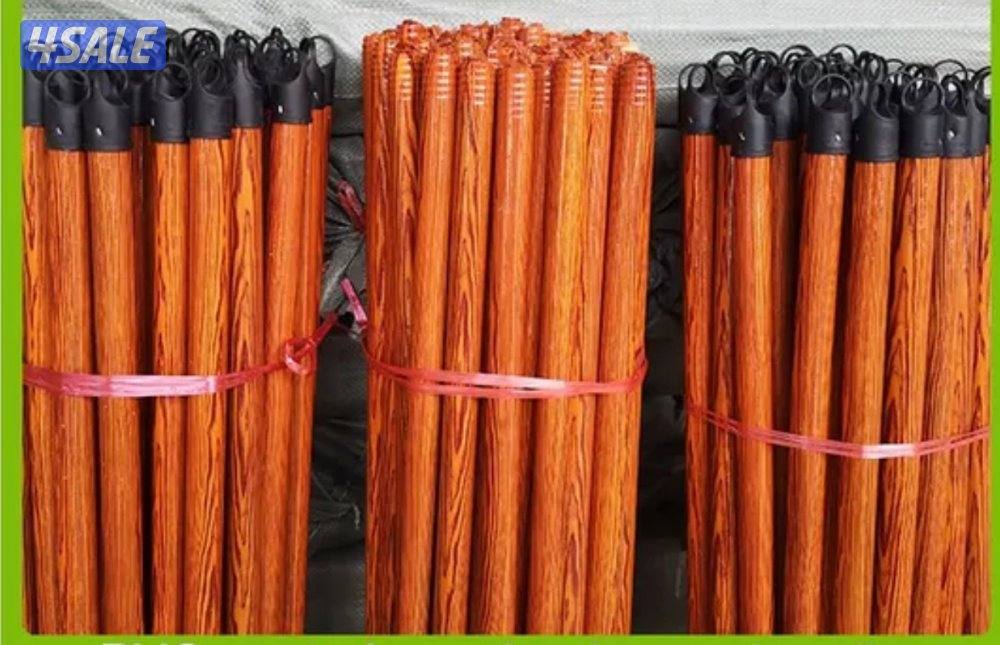 عصي خشب للمكانس الربطة شد 48 سعر الربطة 3.500 ثلاث دينار ونص0