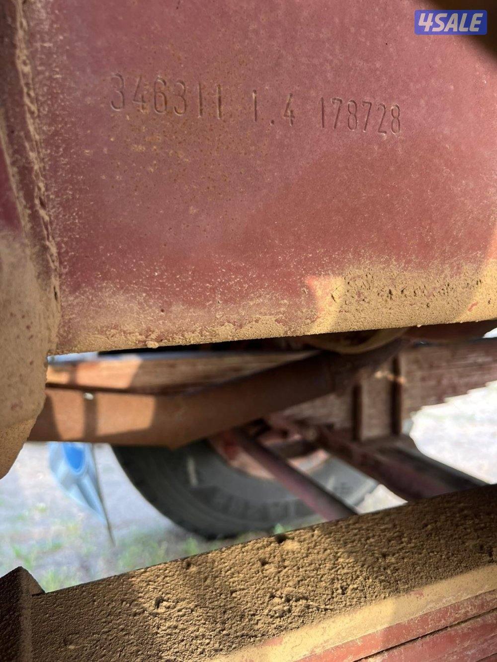 تنكر لبناني موديل 1975 أساس شرط الفحص تانكي نظيف عليه مضخه تواير نظيفه2