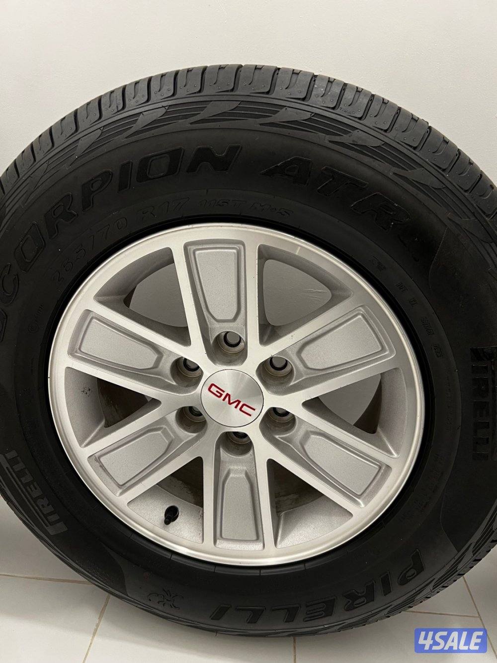 البيع عدد 4 رنقات مع تواير + عدد 4 تواير3