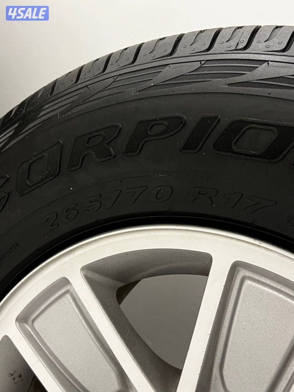 البيع عدد 4 رنقات مع تواير + عدد 4 تواير6